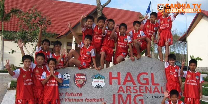 Học viện HAGL - Arsenal JMG đã mang đến lứa cầu thủ tài năng bóng đá Việt Nam